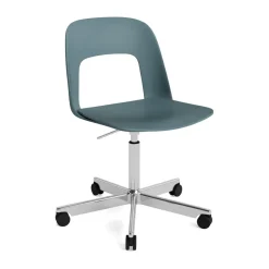 Silla Layout Chair 141, Ocean-aluminio pulido