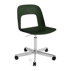 Silla Layout Chair 141, Pastel green-aluminio pulido