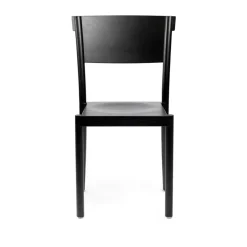 Silla Light & Easy, Fresno-teñido negro-asiento chapado