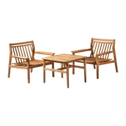 Silla lounge M6 Sammen, Teak-nature oiled