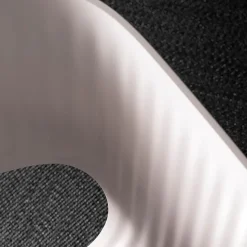 Silla Marée 401, Beetroot patas de metal lacado