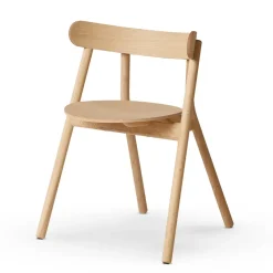 Silla Oaki, roble claro