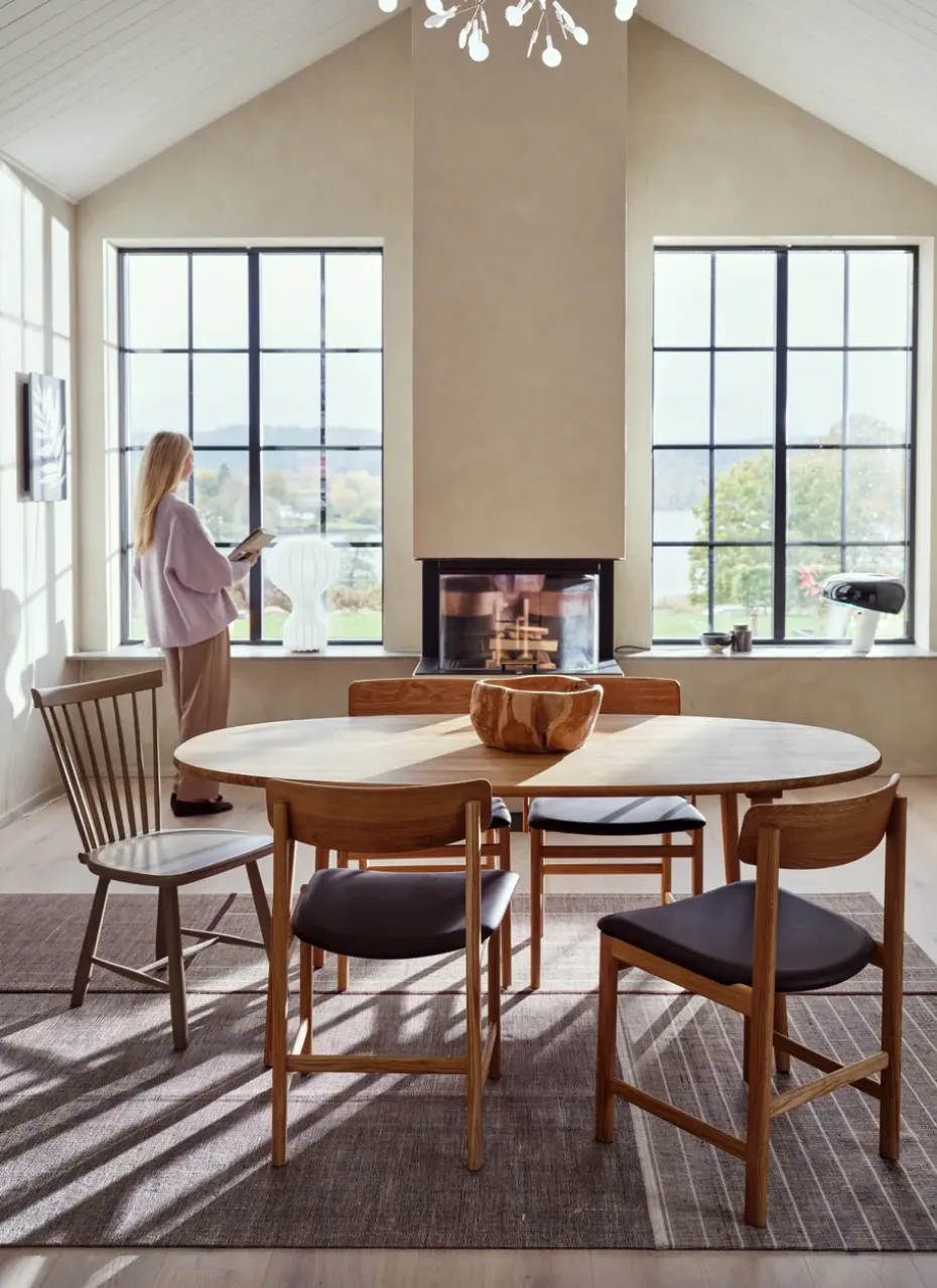 Silla Pal, Roble natural aceitado-Elmosoft 93129