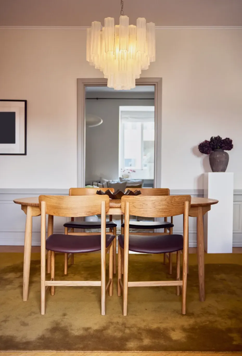 Silla Pal, Roble natural aceitado-Elmosoft 93129