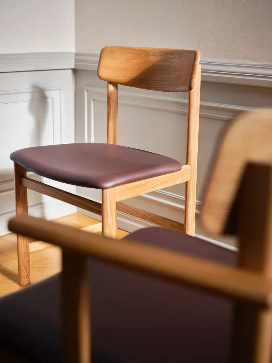 Silla Pal, Roble natural aceitado-Elmosoft 93129