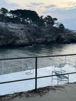 Silla Palissade Cantilever , Acero galvanizado en caliente