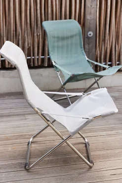 Silla para tomar el sol Fiesta, Blanco