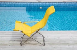 Silla para tomar el sol Fiesta, Mustard