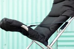 Silla para tomar el sol Fiesta Soft, Black