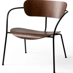 Silla Pavilion Av5, Nogal lacado