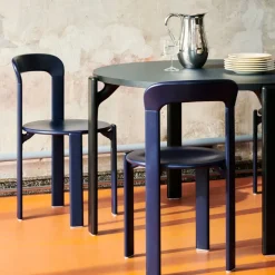 Silla Rey, marrón siena umbra