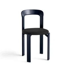 Silla Rey tapizada, Steelcut Trio 190 deep blue