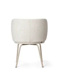 Silla Rico dining chair bouclé, Off-white-cashmere