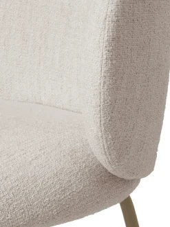 Silla Rico dining chair bouclé, Off-white-cashmere
