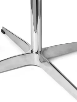 Silla Rico dining chair swivel bouclé, Off-white