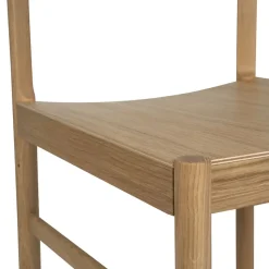 Silla Rod, Roble blanqueado con laca mate