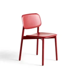 Silla Soft Edge 60, Fall red-fall red bastidor de roble