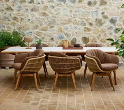 Silla Stay swivel, Natural (Weave)