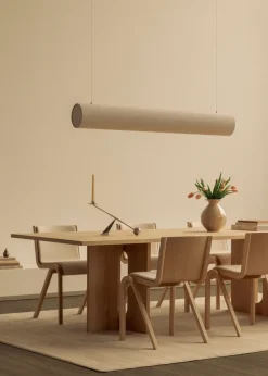 Silla tapizada Ready, Natural oak-Audo Bouclé 02