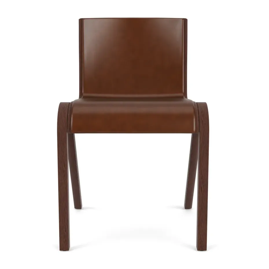 Silla tapizada Ready, Red oak-Dakar 0329 Brown
