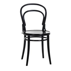 Silla Ton no.14, Barniz negro B123-asiento chapa New Fanér