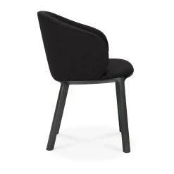 Silla Unda, Roble teñido en negro-charcoal
