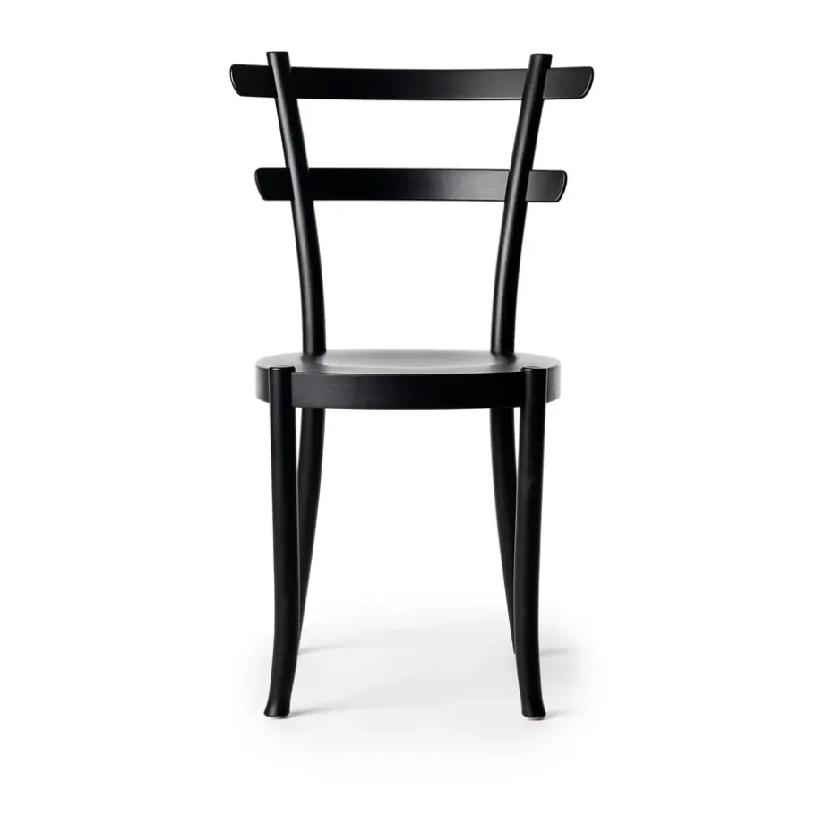 Silla Wood, Haya- teñido de negro