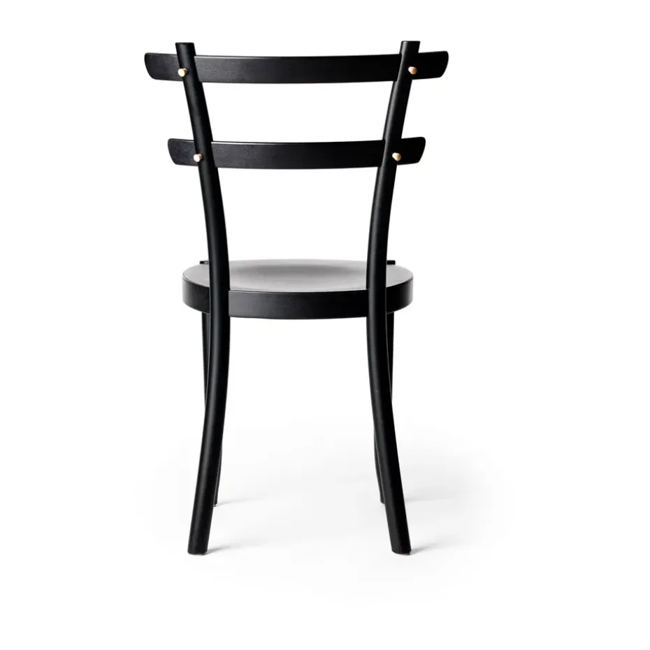 Silla Wood, Haya- teñido de negro