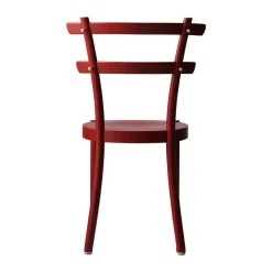 Silla Wood, Haya-teñido de rojo