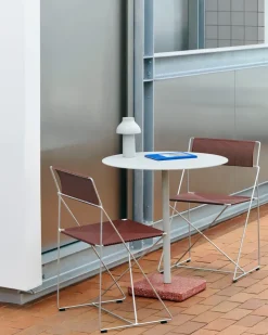 Silla X-Line Indoor Outdoor, Rojo hierro-galvanizado en caliente