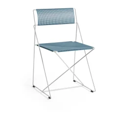 Silla X-Line Indoor Outdoor, Powder blue-galvanizado en caliente