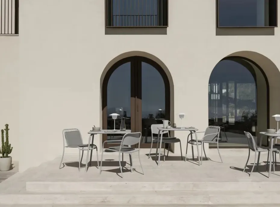 Silla YUA Chair, Silk grey