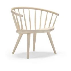 Sillón Arka abedul, Barniz mate claro