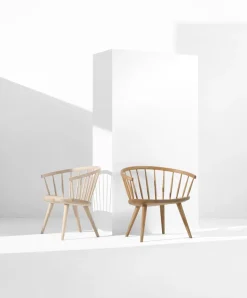 Sillón Arka abedul, Barniz mate claro