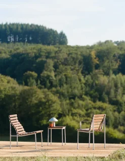 Sillón con brazos Traverse , Fresno aceitado