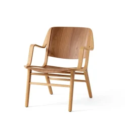Sillón con reposabrazos AX HM11 Lounge Chair, Walnut-oak