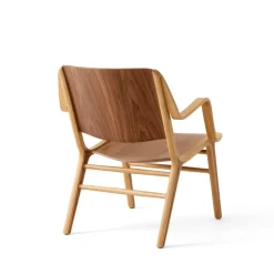 Sillón con reposabrazos AX HM11 Lounge Chair, Walnut-oak