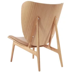 Sillón Elephant lounge leather roble, Dunes camel