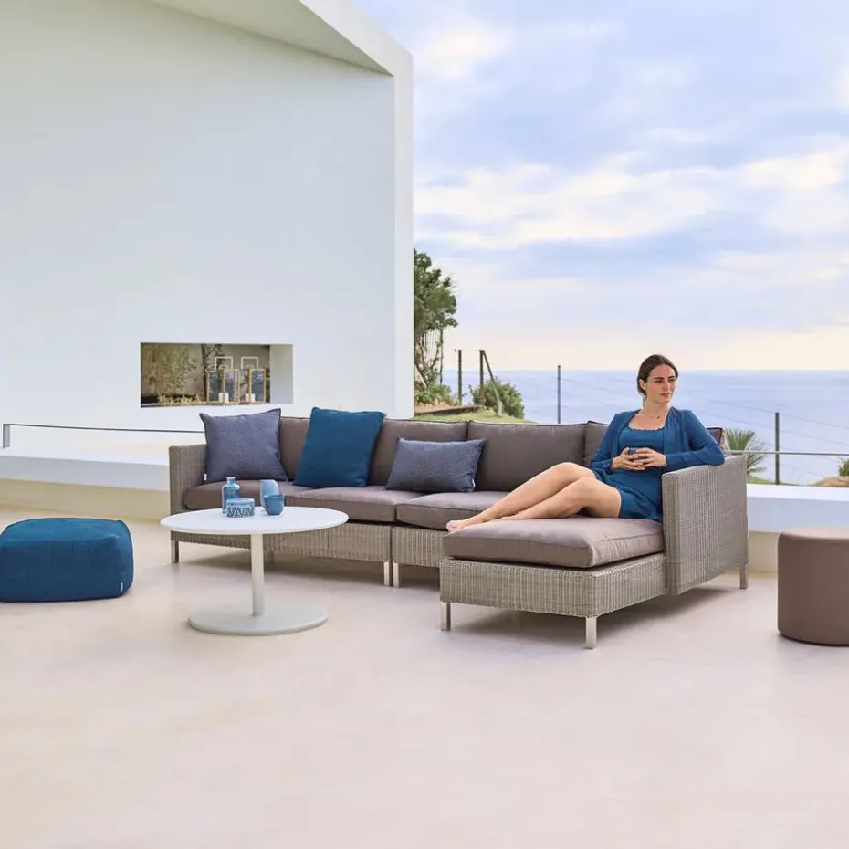 Sillón esquina Connect, Taupe