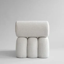 Sillón Foku Chair, Bouclé