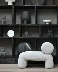 Sillón Foku Chair, Bouclé