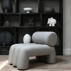 Sillón Foku Chair, Taupe