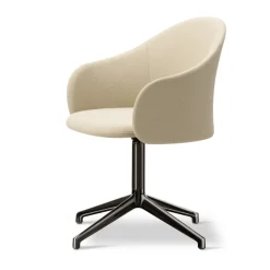 Sillón Gomo Armchair con base giratoria 4 patas, Mylla 221-pedernal