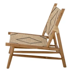 Sillón Lennox, Natural-teak