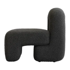 Sillón lounge Daiku, Deep taupe