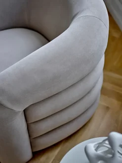 Sillón lounge Joel 78x76 cm, Gris