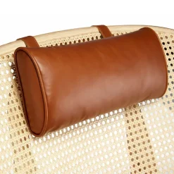 Sillón Nomad, Natural-cuero coñac