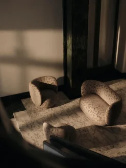 Sillón Rico lounge chair, Cilla-Taupe