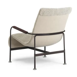 Sillón Serpentine, Piel de oveja Moonlight-marrón oscuro-tärnsjö Tobacco
