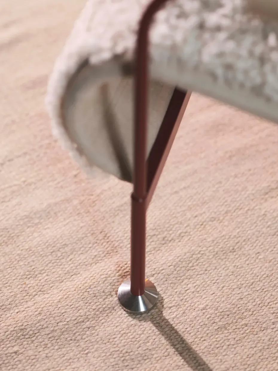 Sillón Serpentine, Piel de oveja Moonlight-marrón oscuro-tärnsjö Tobacco